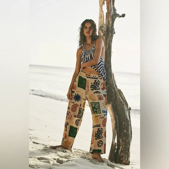 NWT Free People Seaside Pull On Pants